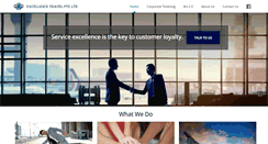 Desktop Screenshot of excellencetravel.com.sg